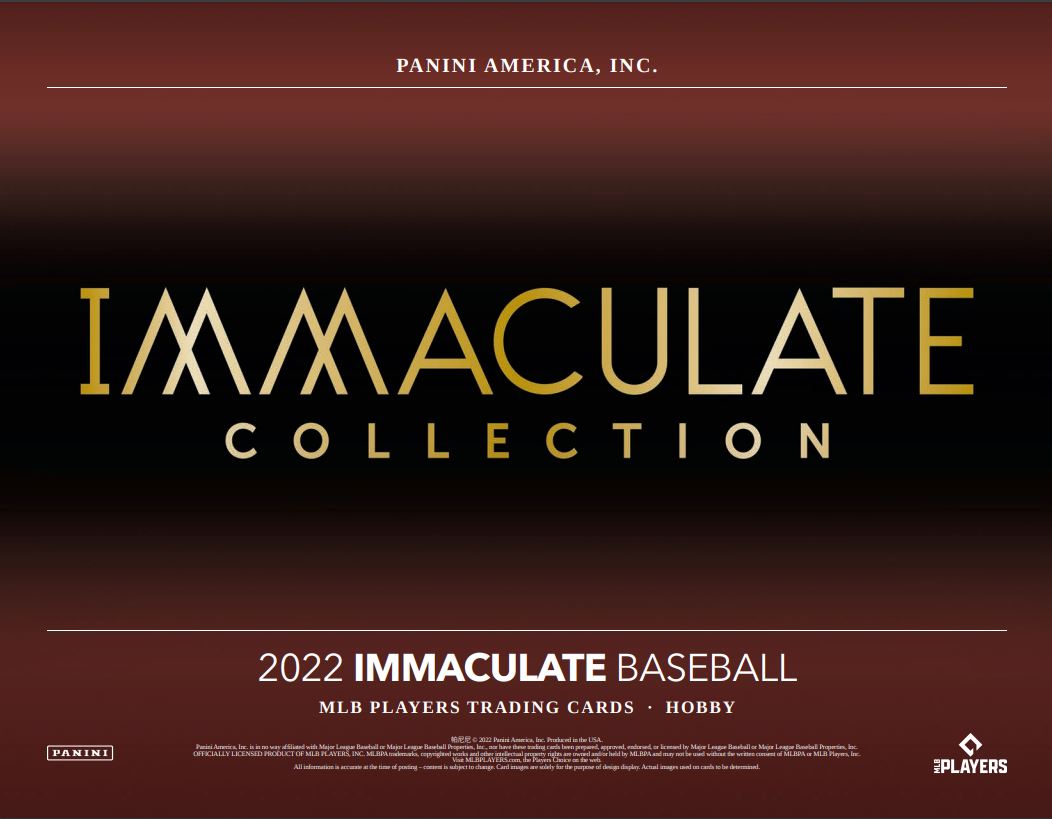 2022 Panini Immaculate  Baseball