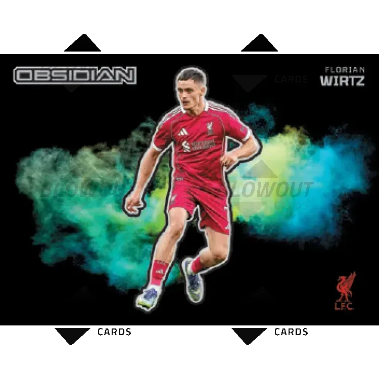 2025/26 Panini Obsidian Soccer Hobby 12 Box Case gallery image