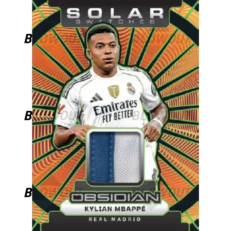 2025/26 Panini Obsidian Soccer Hobby 12 Box Case gallery image