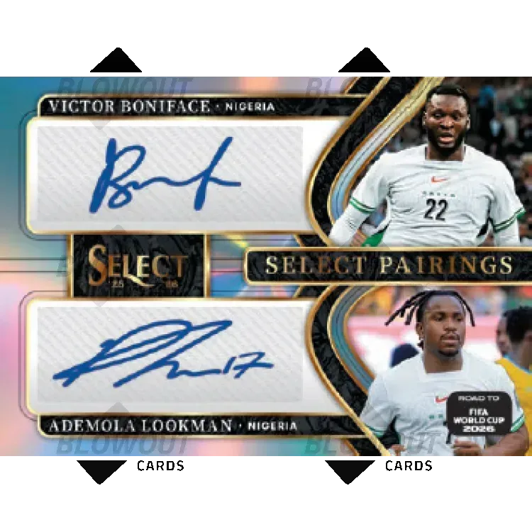 2025/26 Panini Select Road To FIFA World Cup 2026 Soccer Hobby 12 Box Case gallery image
