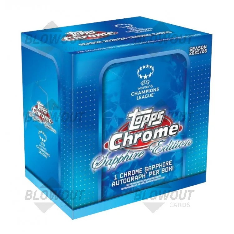 2025-26 Topps Chrome Women’s UEFA Champions League Soccer