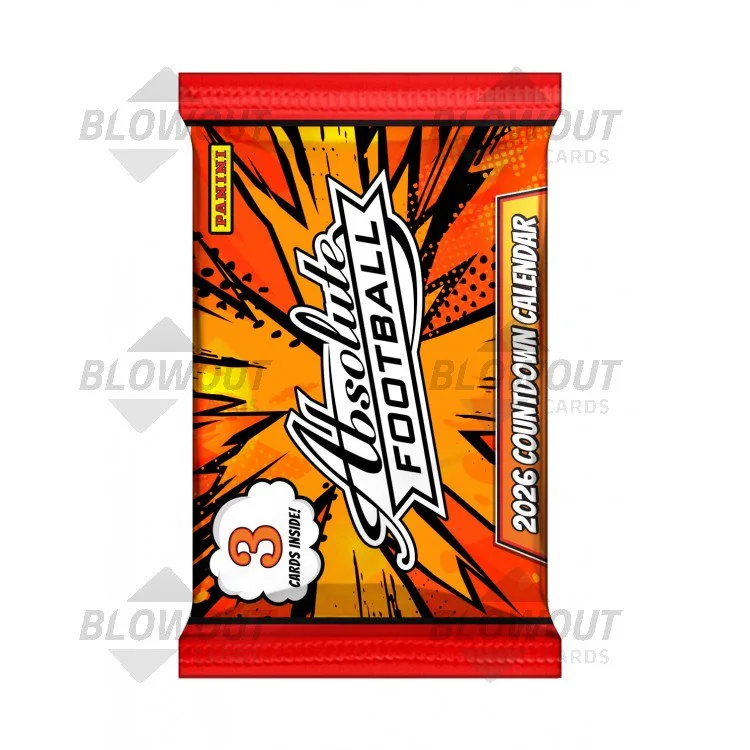 2026 Panini Absolute Football KABOOM! Countdown 8 Calendar Case gallery image