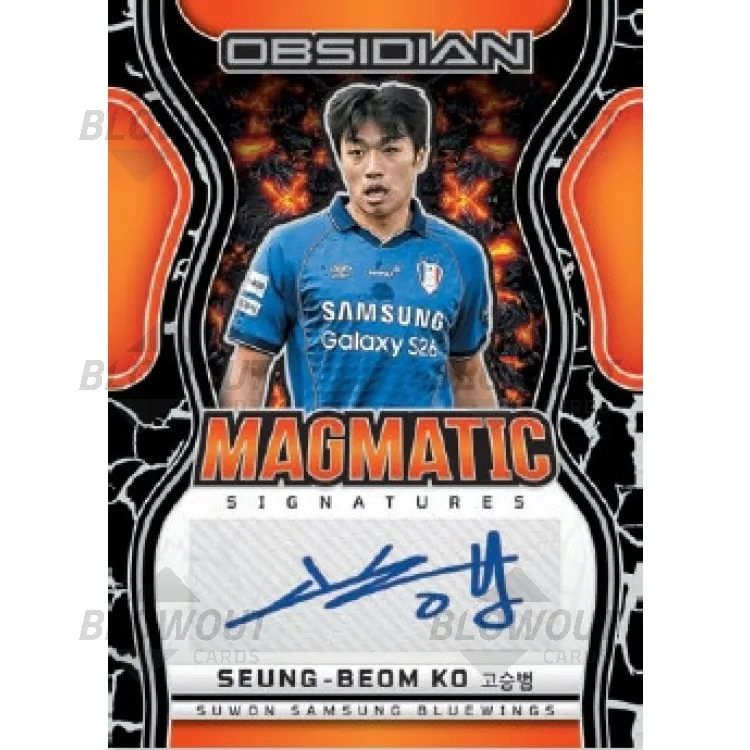 2026 Panini Obsidian K League Soccer Hobby 12 Box Case gallery image