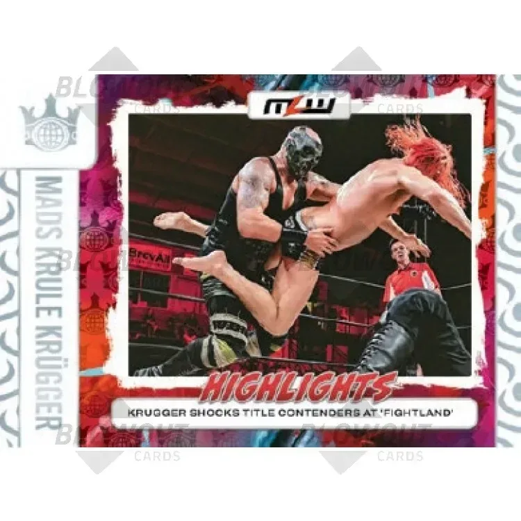 2026 Panini Ring Royalty Major League Wrestling Hobby 16 Box Case gallery image