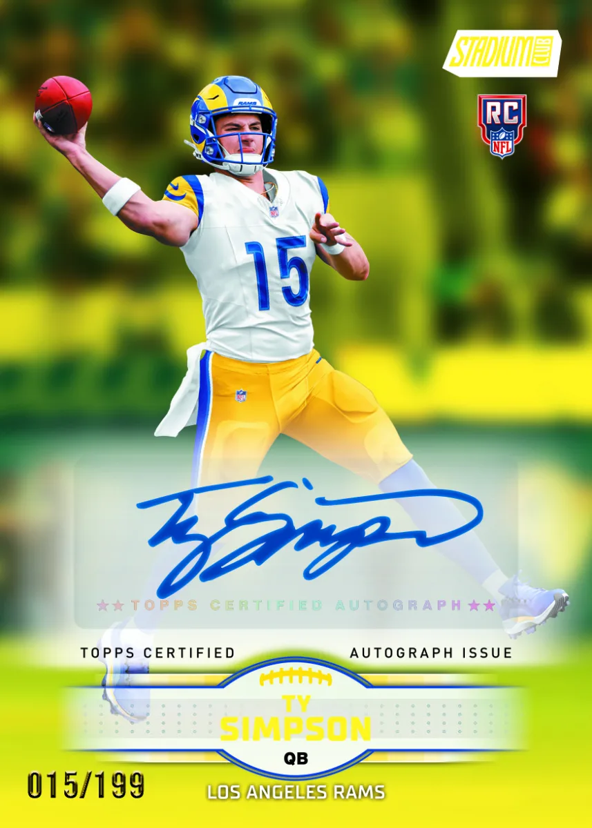 2026 Topps Stadium Club Football gallery image