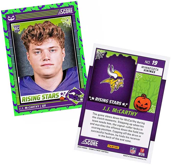 2024 ScoreaTreat Football HalloweenThemed Cards Bring a Festive