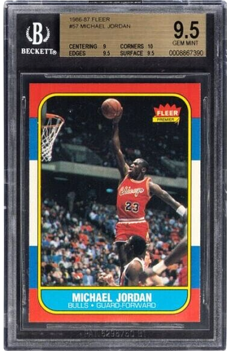 Patrick Ewing 1986-87 Star Best of the New/Old Card