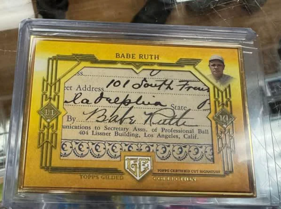 Evansville Boy Pulls Ultra-Rare Signed Babe Ruth Baseball Card in Incredible Find