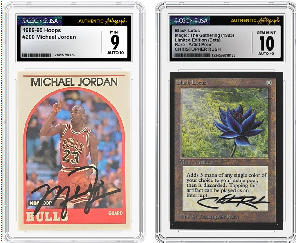 CGC Cards and JSA Team Up to Offer Combined Services for Autographed Cards