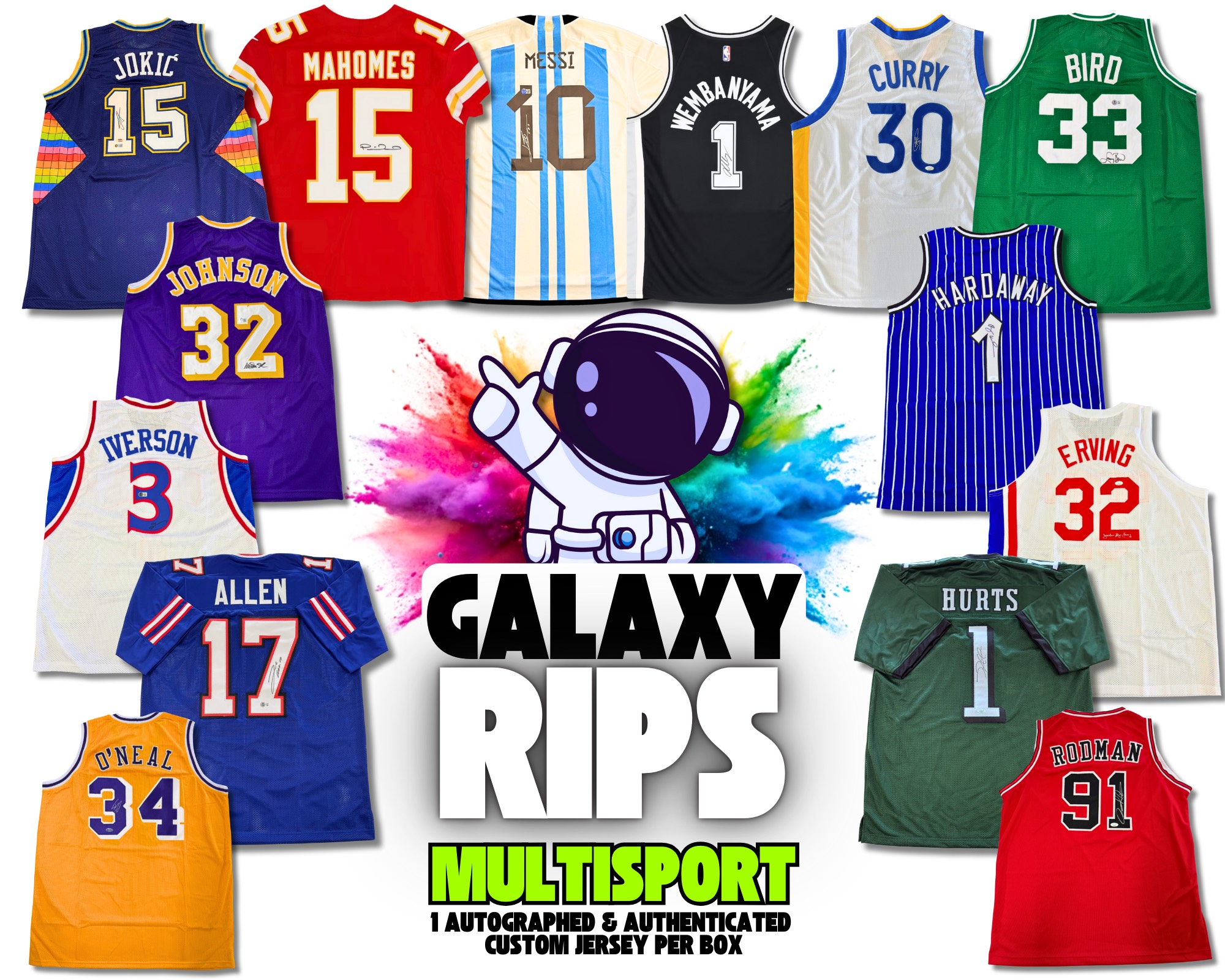 Galaxy Rip Packs Jersey Edition: The Ultimate Autographed Jersey Experience