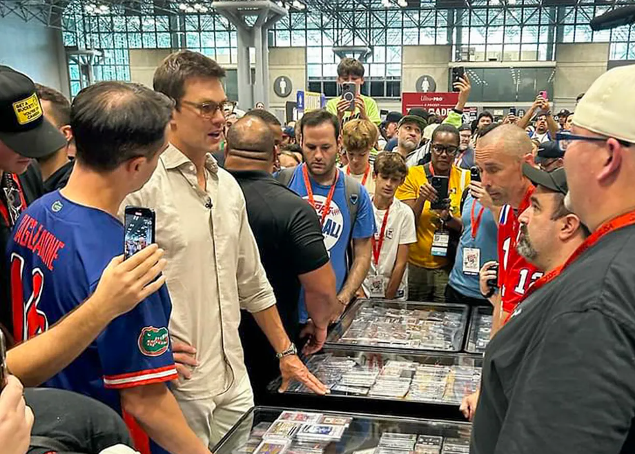 Local Sports Card Dealer Sells to Tom Brady at Fanatics Fest: A Dream Come True