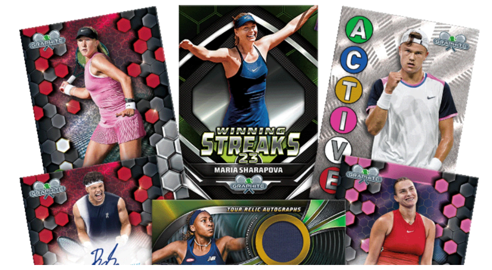 Topps Breaks New Ground with Its First Tennis-Exclusive Card Set