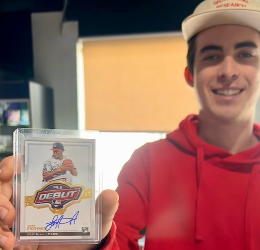 USC Grad Scores Big with Two Rare Topps Debut Patch Cards