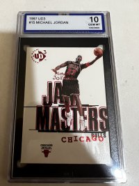 1997 UD3 Michael Jordan Jam Masters ISA Grade 10 Gem Mint