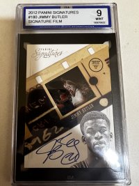 2013 Panini Signatures Cell Jimmy Butler RC ISA 9 Mint