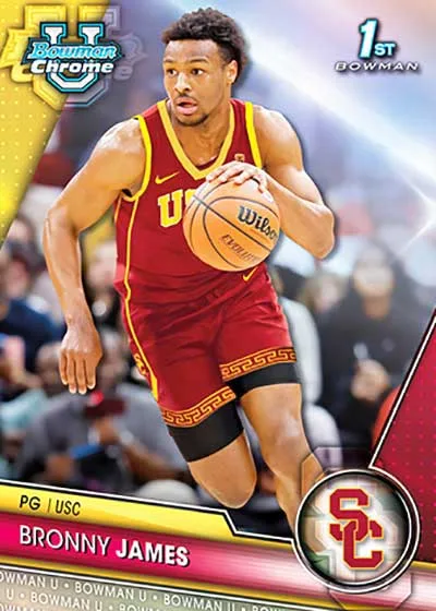 2023-24 Bowman Chrome University Basketball