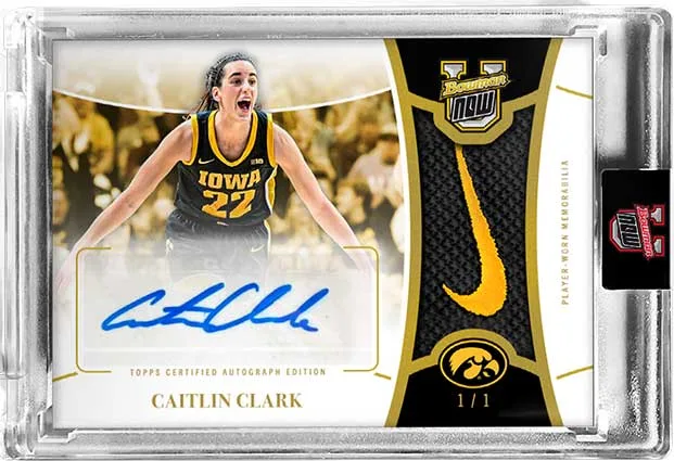 2024 Bowman U Caitlin Clark Collegiate Campaign Basketball