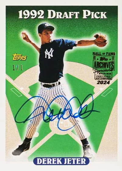 2024 Topps Archives Signature Series Baseball – Retired Edition