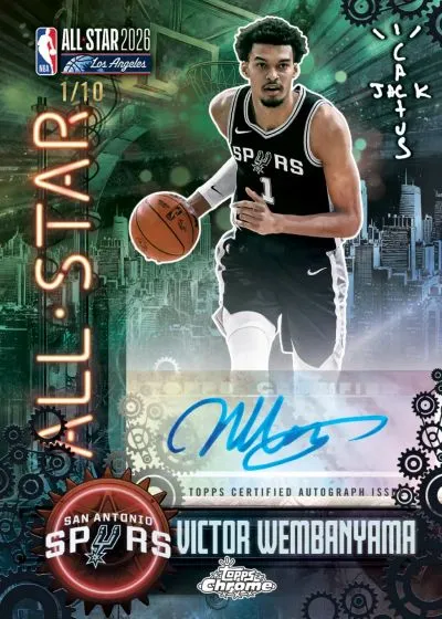 2025-26 Topps Chrome Cactus Jack NBA All-Star Basketball Cards