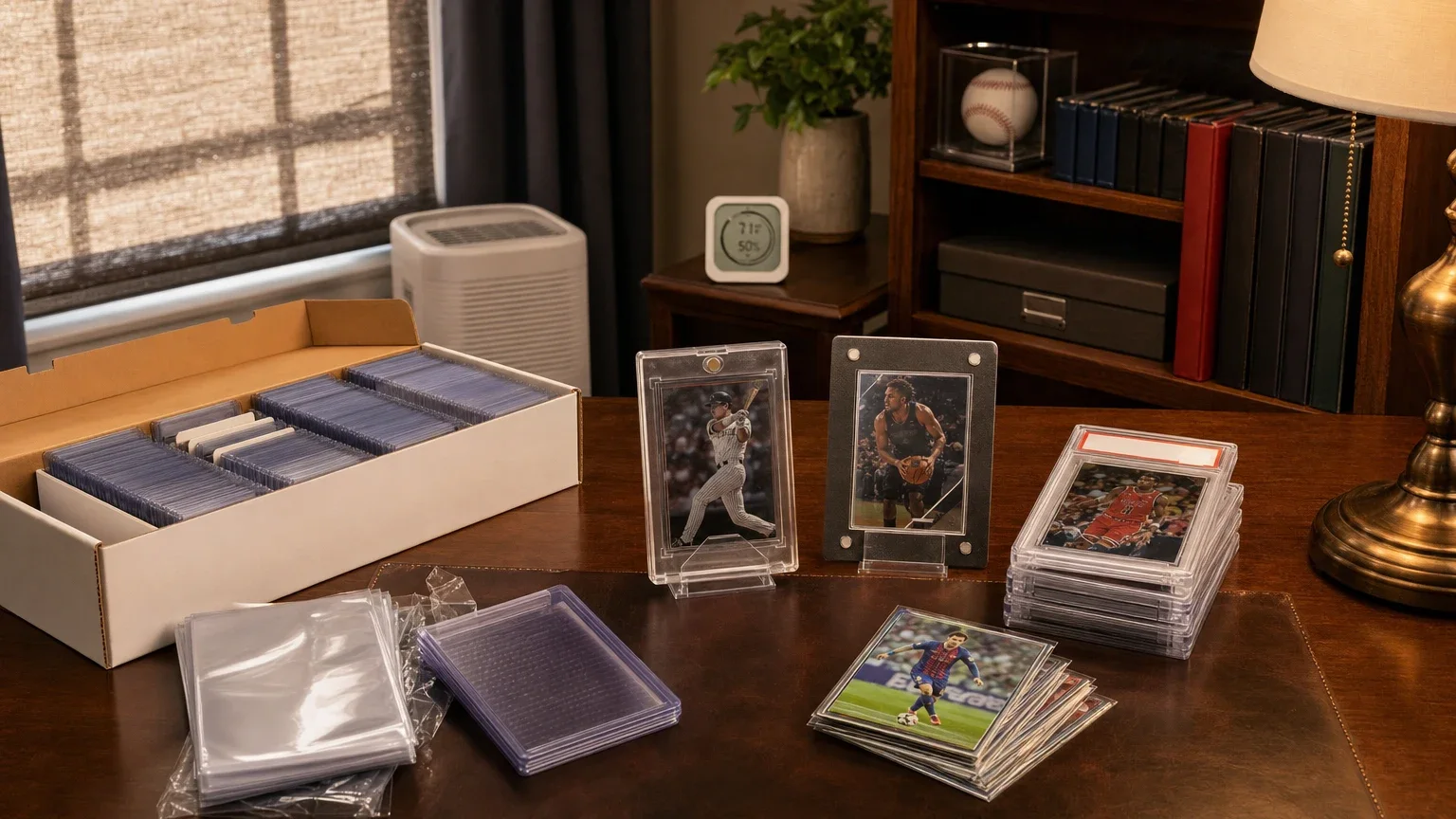 How to Protect a Card Collection from Moisture, Heat, Sunlight, and Handling Damage