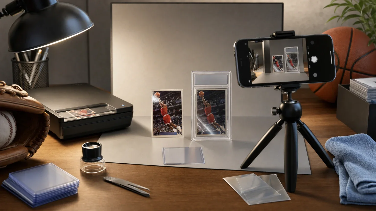 How to Photograph Sports Cards Clearly and Show Condition Honestly