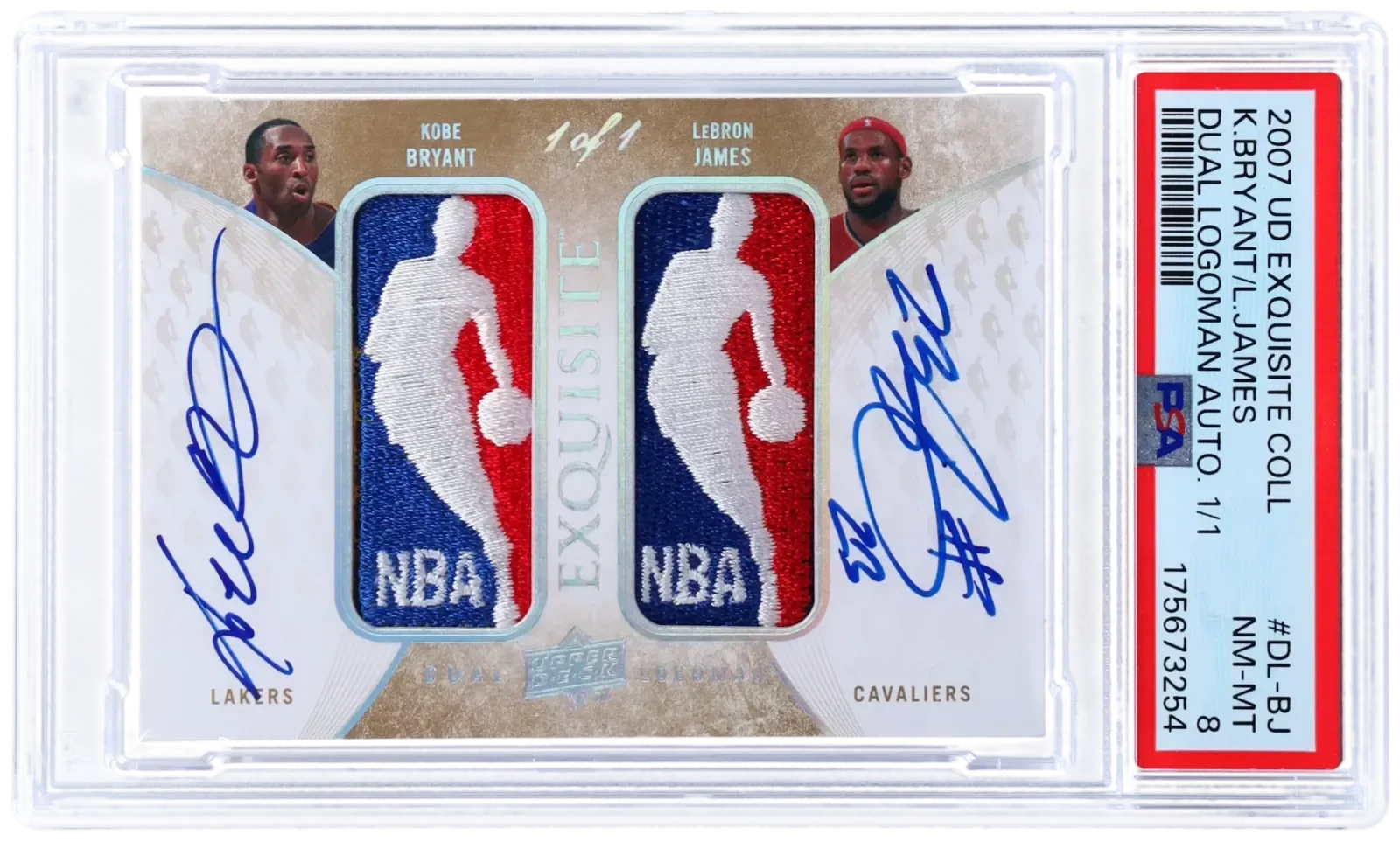 Rare Kobe-LeBron Dual Logoman Card Hits Auction