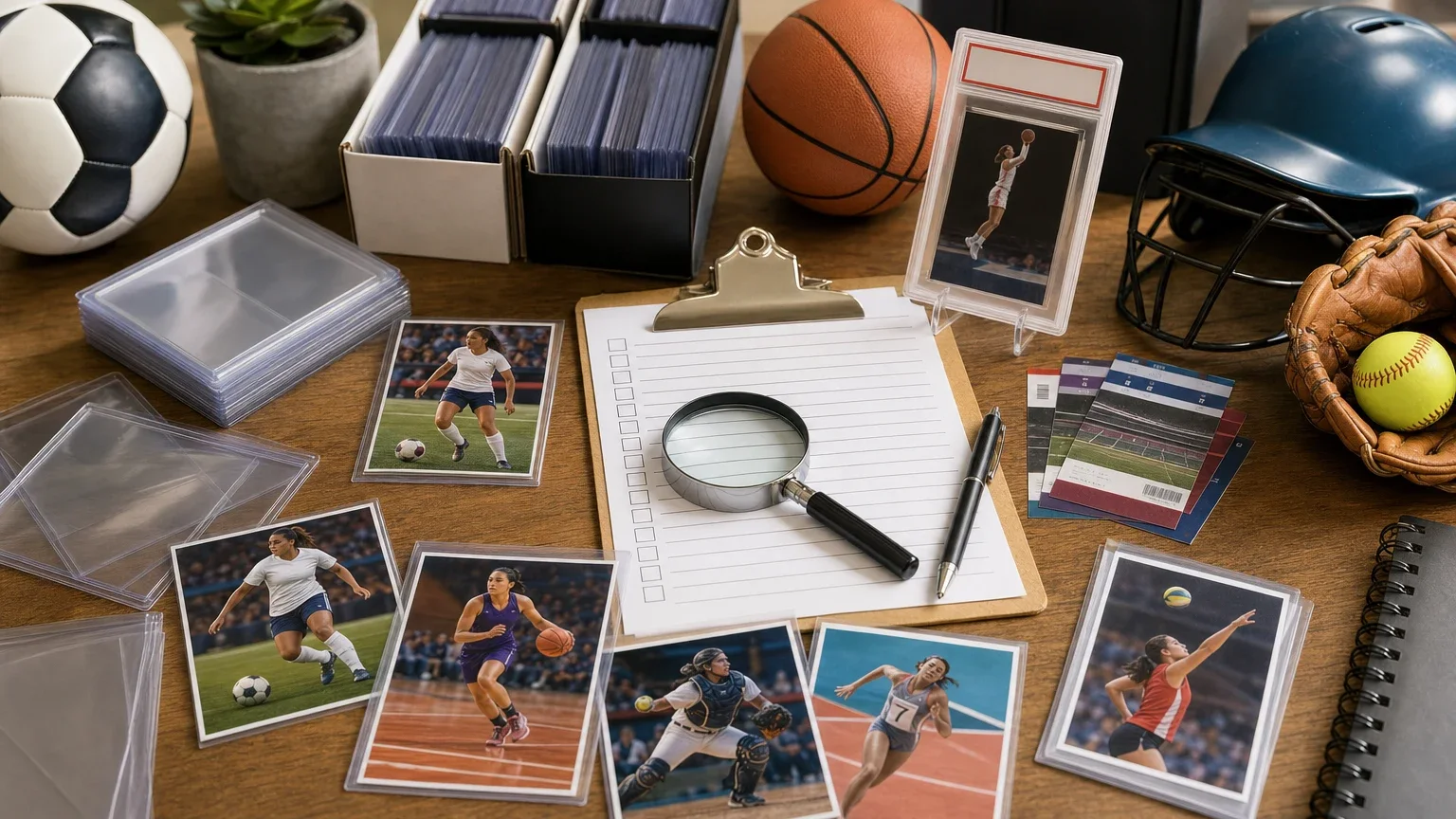 How to Build a Women’s Sports Card Collection from Official Checklists