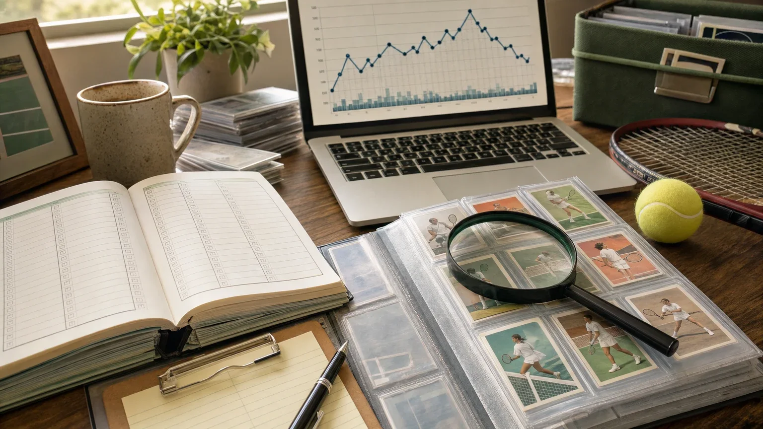 How to Research Tennis Rookie Cards Using Official Checklists and Verified Athlete Timelines