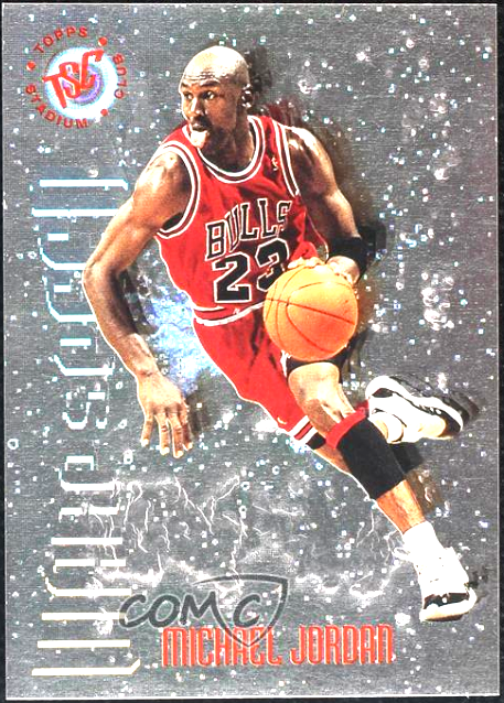 1995-96 Topps Stadium Club Basketball Warp Speed Insert Set