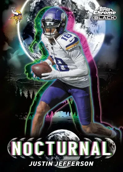 2025 Topps Chrome Black Football Set Details, Inserts, Autos
