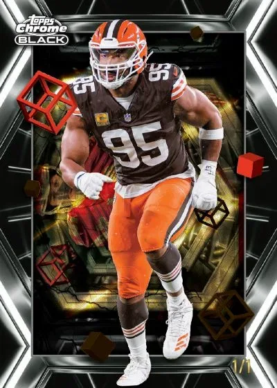 2025 Topps Chrome Black Football Set Details, Inserts, Autos