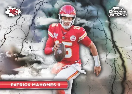 2025 Topps Chrome Black Football Set Details, Inserts, Autos