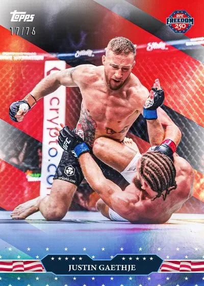 2026 Topps UFC Freedom 250 Checklist, Details, Release Date