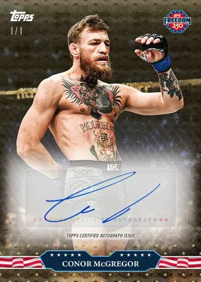 2026 Topps UFC Freedom 250 Checklist, Details, Release Date