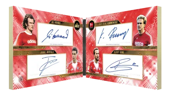 2025-26 Topps Gold Bundesliga Soccer Checklist and Details