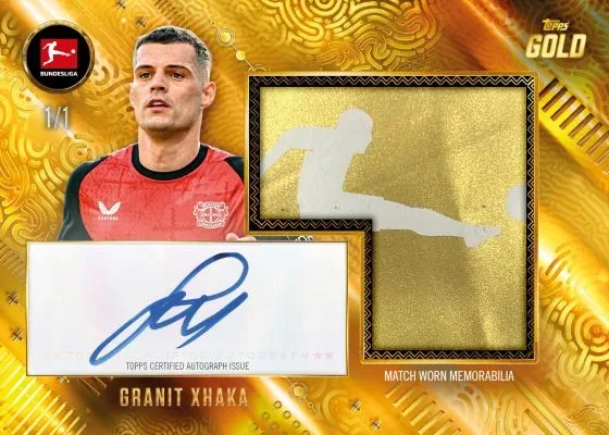 2025-26 Topps Gold Bundesliga Soccer Checklist and Details