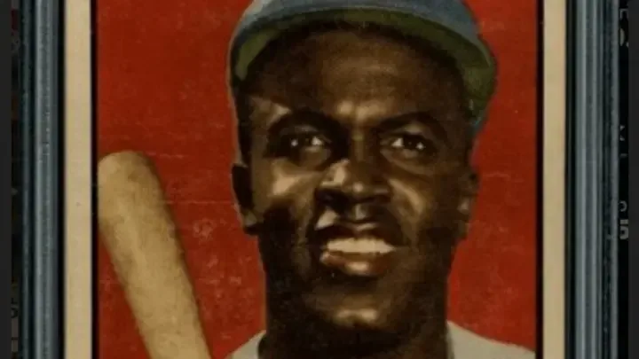 1952 Topps Jackie Robinson PSA 2.5