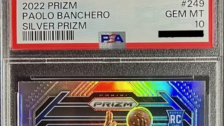 2022 Prizm Silver Prizm Paolo Banchero PSA 10