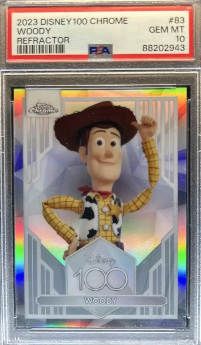 2023 Topps Chrome Disney 100 Prices Keep Climbing