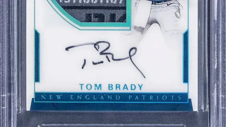 Tom Brady 2016 Auto