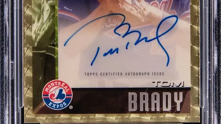 Tom Brady 2023 Bowman Draft Auto