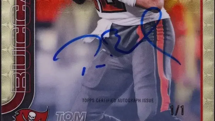 2025 Topps Chrome Tom Brady Auto