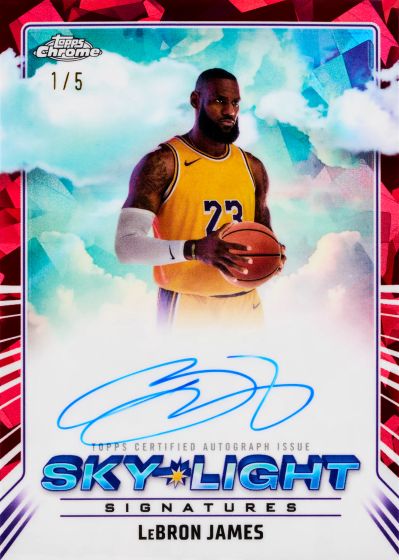 2024-25 Topps Chrome Sapphire Basketball Checklist and Box Break Overview