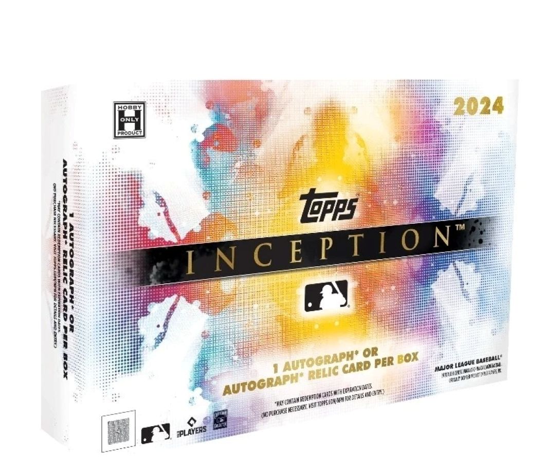 2024 Topps Inception Baseball Delivers a Vivid Mix of Rookie Heat and Art-Inspired Flair