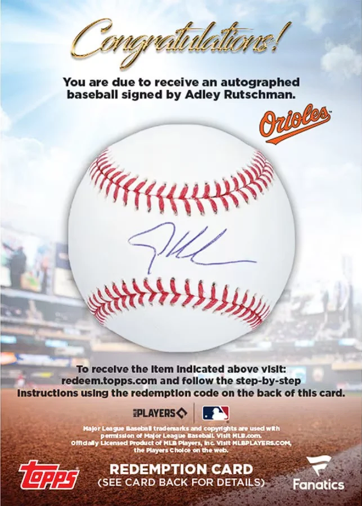 2024 Topps Series 1 Baseball Blasters Introduce Autograph Memorabilia Redemption on Fanatics Website