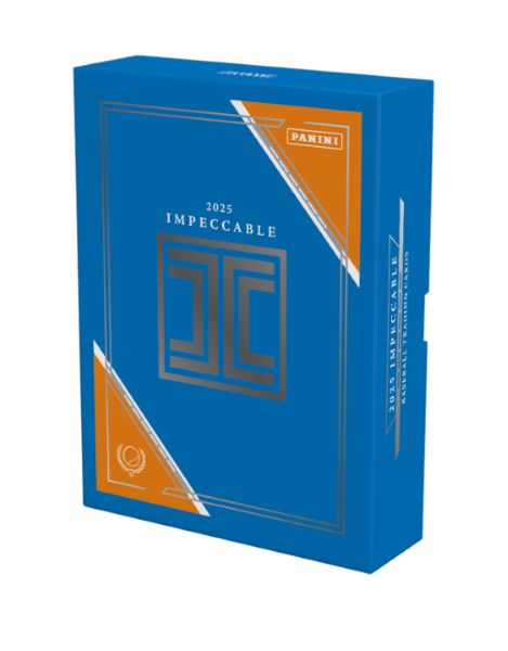 2025 Panini Impeccable Baseball leans fully into high-end design and delivers five on-card autos in every nine-card box