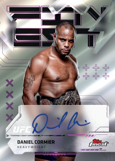 2025 Topps Finest UFC Packs Color, Inserts, and Autographs into New Release
