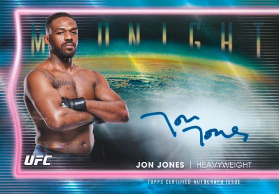 2025 Topps Midnight UFC: Battle Beneath the Stars