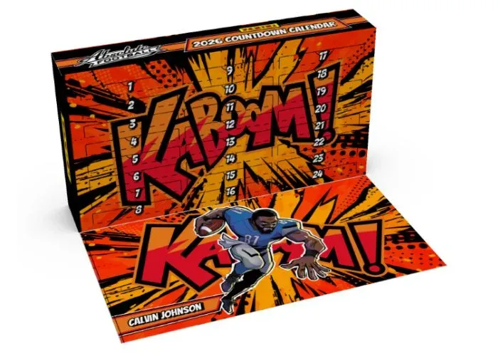 2026 Panini Absolute Football Countdown Calendar Details