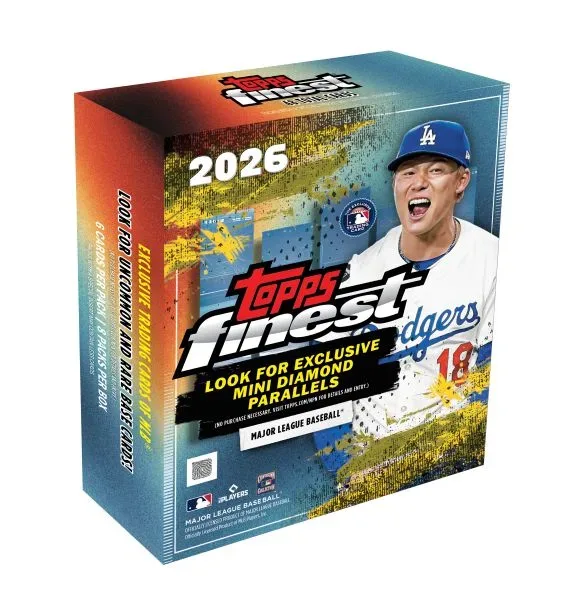 2026 Topps Finest Baseball Checklist, Sets and Details